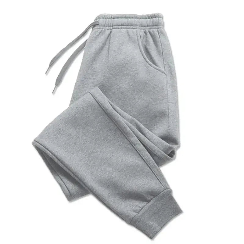 Printed Men's Sweatpants Spring Autumn Jogging Trousers Fitness Loose Fit Clothing Solid Color Outfit Streetwear Pants