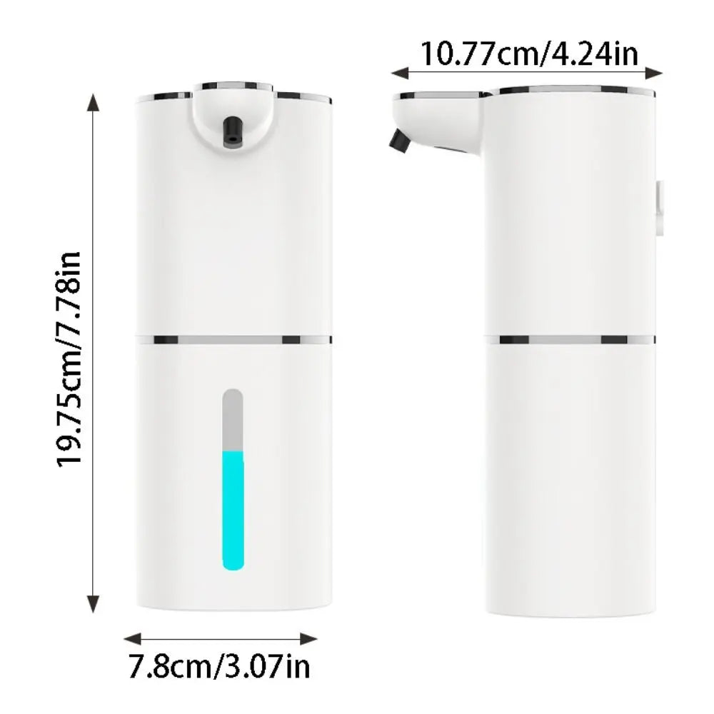 Digital Display Automatic Soap Dispenser 380ML Touchless Foaming Soap Dispenser Rechargeable Wall Mounted Hand Sanitizer Machine