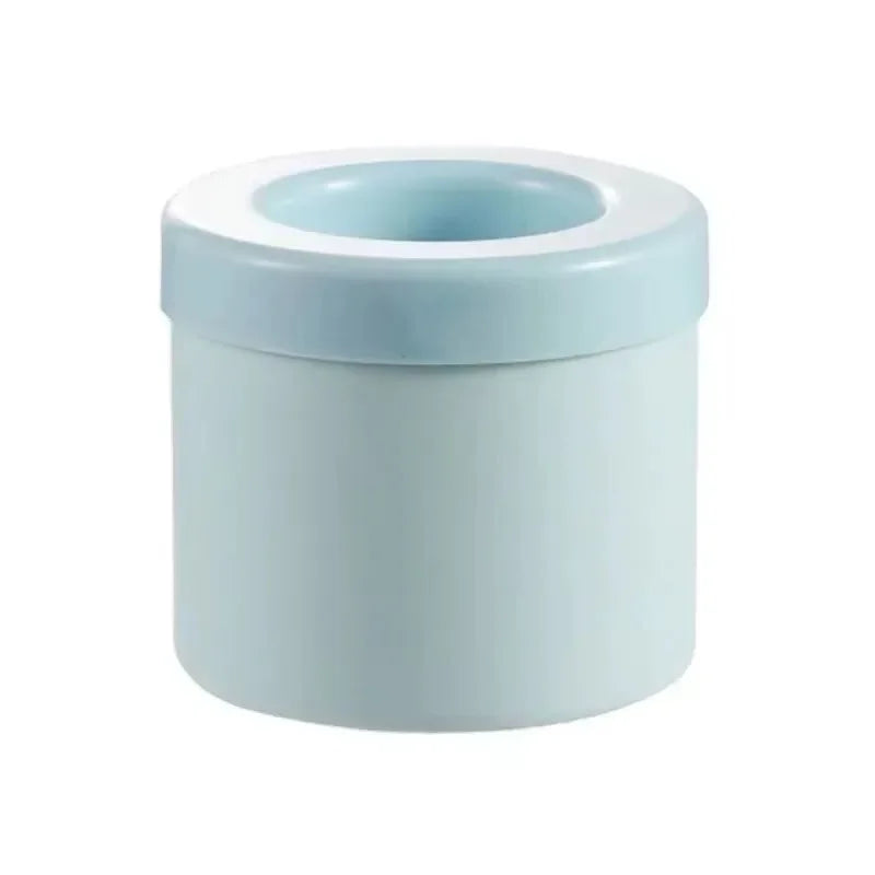 Silicone Ice Cube Mold Round Bucket Summer Homemade DIY Refrigerator Freeze Maker Creative Cube Mold Barware Tools