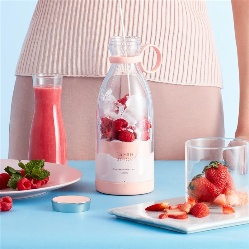 Fruit Juicer Home Use Small Juice Cup High Power Portable Home Use Cordless Electric Juicer-A77G