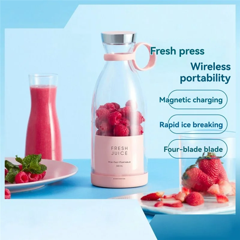 Fruit Juicer Home Use Small Juice Cup High Power Portable Home Use Cordless Electric Juicer-A77G